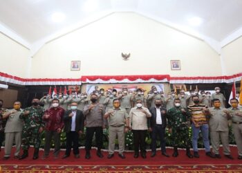 Bupati Karimun Hadiri Pengukuhan KBBP Polri Resor Karimun Periode 2021-2026