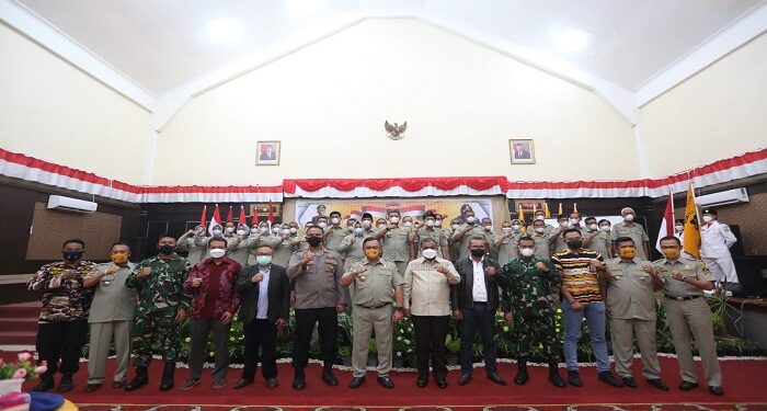 Bupati Karimun Hadiri Pengukuhan KBBP Polri Resor Karimun Periode 2021-2026