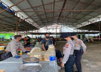 Tekan Penyebaran Covid-19, Polres Karimun Gencar Patroli Yustisi