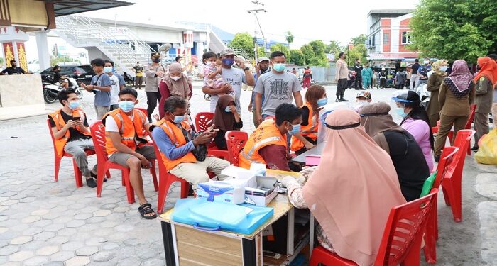 Polres Karimun Lakukan Razia PPKM Level 3