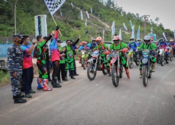 Ratusan Peserta Pacu Adrenalin Dalam Trail Adventure Daik