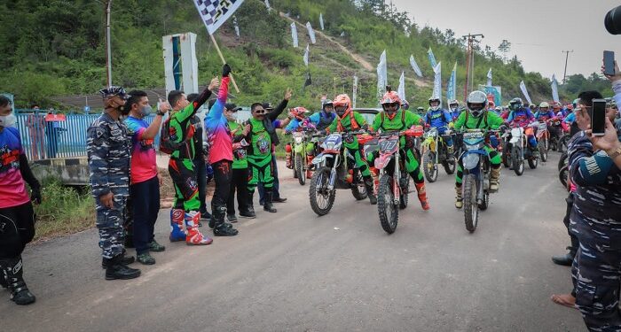 Ratusan Peserta Pacu Adrenalin Dalam Trail Adventure Daik