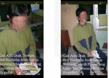 Sungguh Polos Pria Di Palembang Ini: Ditipu Saat Beli Ganja, Dia Malah Melapor Ke Polisi