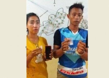 Astaga! Pasangan Kekasih Jualan Sabu Di Dalam Sekolah Dasar Desa Kotarih Baru