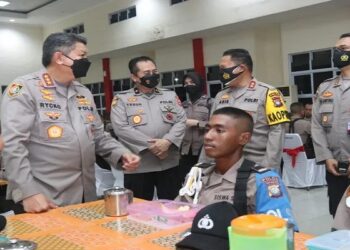 Kunjungan Kerja Kalemdiklat Polri Di SPN Polda Kepri Tanjung Batu
