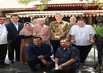 Senator Richard Pasaribu Ikut Dalam Kunjungan Dubes Amerika Serikat Di Natuna