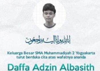 Anak Anggota DPRD Kebumen Tewas Dibunuh Klitih Saat Keluar Untuk Sahur