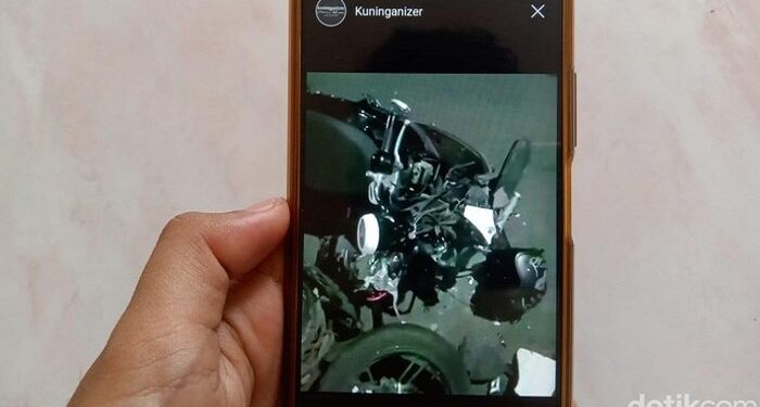Viral! Balap Liar Maut Di Kuningan Tewaskan Driver Ojol