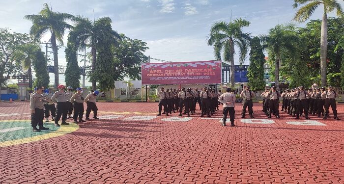 196 Siswa Diktuba SPN Polda Kepri Latja Di Polres Karimun