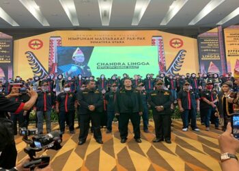 Pelantikan pengurus DPW HIMPAK (Himpunan Masyarakat Pakpak) Sumatera Utara.