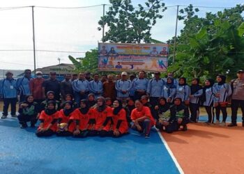 Turnamen Bola Voly Piala Pordes Resmi Dibuka Camat Moro