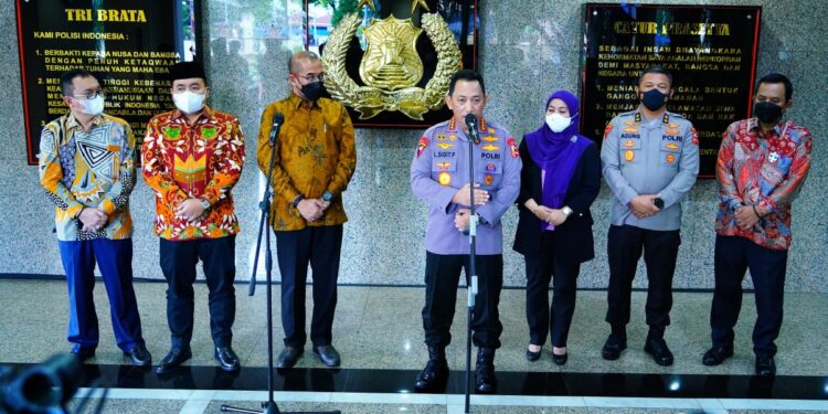 Terima Audiensi KPU, Kapolri Komitmen Amankan Seluruh Tahapan Pemilu 2024