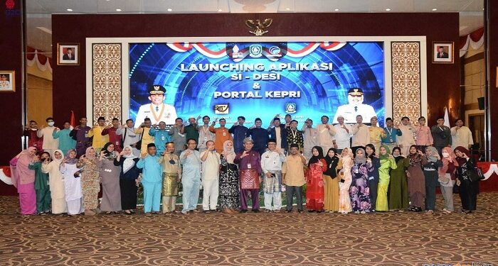Gesa Percepatan Satu Data Kepri, Asisten 2 Luki Resmikan Aplikasi SI DESI