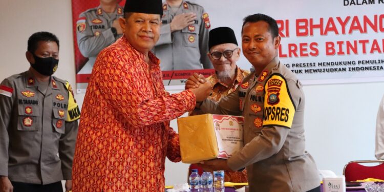 Jelang Memperingati Hari Bhayangkara Ke-76, Kapolres Bintan Pererat Silaturahmi Dengan Tokoh Agama Dan Tokoh Masyarakat
