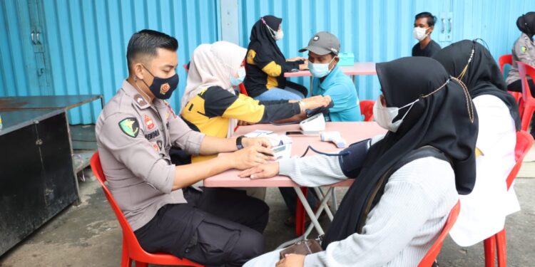 Vaksinasi Serentak Seluruh Indonesia, Polres Karimun Targetkan 680 Dosis