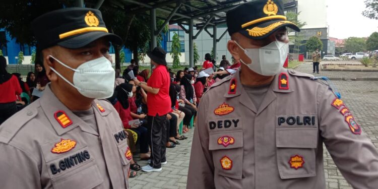 Jelang HUT Bhayangkara Ke- 76 Kapolsek Delitua Buat Kegiatan Bakti Kesehatan