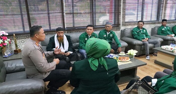 Kapolres Karimun Silaturahmi Dengan Dewan Perwakilan Cabang Partai Kebangkitan Bangsa Kabupaten Karimun