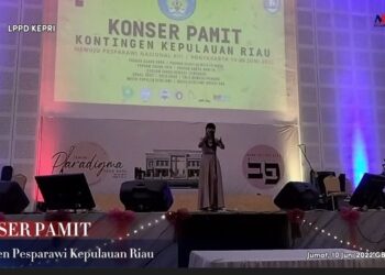 Kontingen Pesparawi Provinsi Kepri Konser Pamit Sebelum Berlaga di Pesparawi Nasional Ke XIII