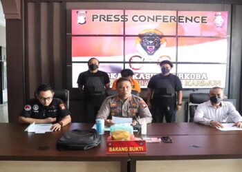 Satnarkoba Polres Karimun Ungkap Tindak Pidana Narkoba 1.032 Kg