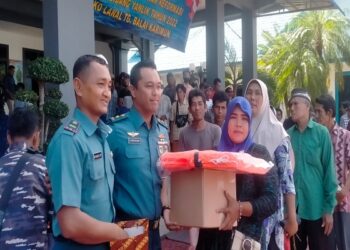 TNI AL Tanjung Balai Karimun Buka Komsosmar Dan Pelatihan Birokrasi Bidang Yanlik Tahun 2022