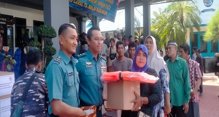TNI AL Tanjung Balai Karimun Buka Komsosmar Dan Pelatihan Birokrasi Bidang Yanlik Tahun 2022