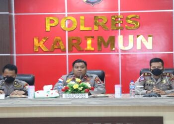 Wakapolres Karimun Pimpin Latpra Ops Patuh Seligi 2022
