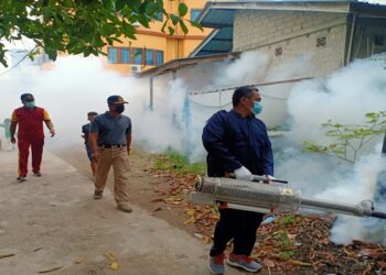 Camat Moro Terjun Lapangan Lakukan Poging Hindari warga dari DBD