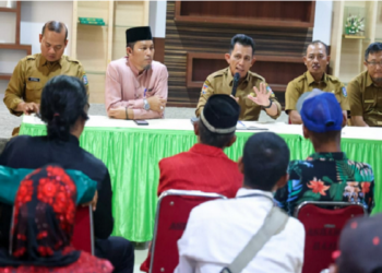 Dihadapan Suku Laut, Gubernur Ansar Paparkan Komitmennya Sejahterakan Masyarakat Pesisir