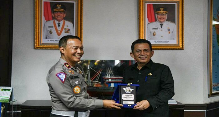 Gubernur Ansar Terima Audiensi Dirgakkum dan Dirregident Korlantas Mabes Polri