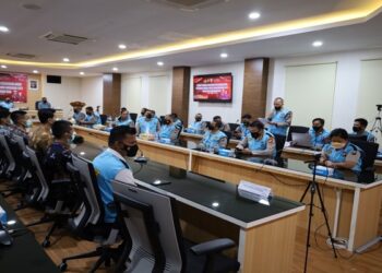 Sidang Terbuka Penetapan Kelulusan Akhir Penerimaan Taruna Dan Taruni Akpol T.A. 2022 Panda Kepulauan Riau