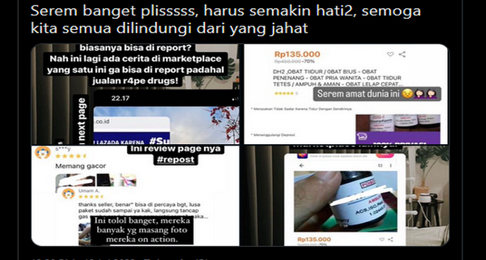Viral, Unggahan Obat Tidur Dijual Bebas di E-commerce, Ini Kata Lazada