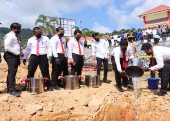 Wakapolda Kepri Pimpin Pemusnahan Narkotika Jenis Kokain Seberat 48 Kilogram