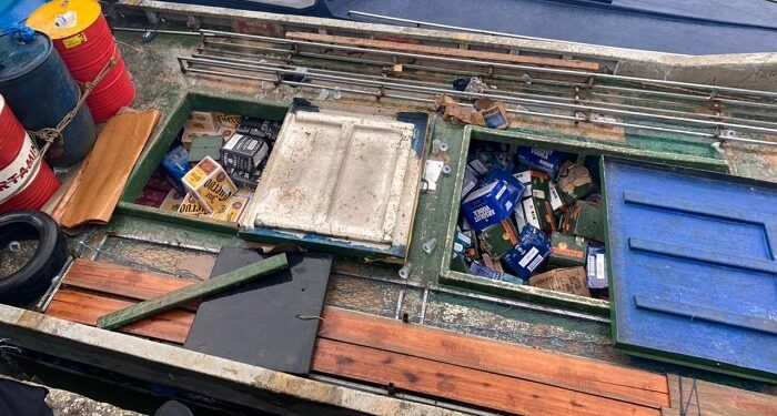 Bea Cukai Kepri Gagalkan Upaya Penyelundupan Puluhan Ribu Botol Minuman Berakohol