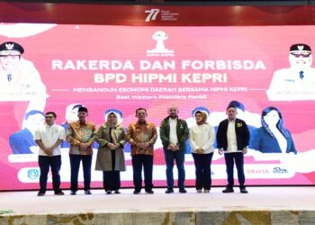 Gubernur Ansar Hadiri Rakerda & Forbisda BPD HIPMI Kepri