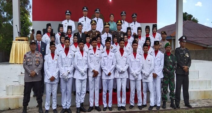 HUT RI ke 77 di Lapangan Putri Moro berlangsung Sederhana