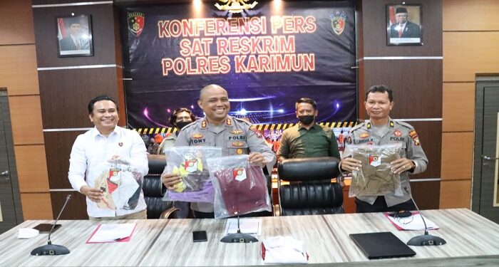 Sat Reskrim Polres Karimun Amankan Oknum Guru Kasus Pencabulan Terhadap Anak Dibawah Umur