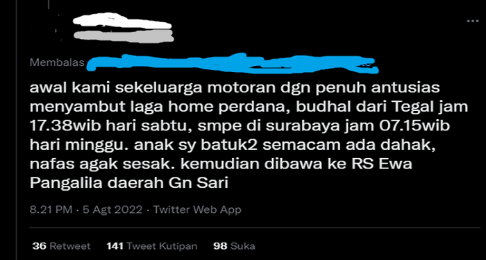 Viral, Bayi 6 Bulan Meninggal Setelah Diajak Naik Motor Tegal-Surabaya, Ini Kata Dokter