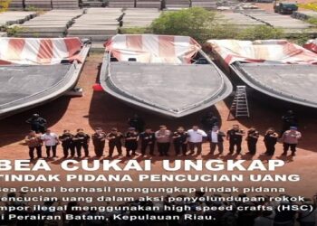 Bea Cukai Berhasil Tindak Pidana Pencucian Uang di Balik Aksi Penyelundupan Rokok Impor Ilegal