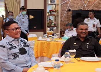 Bupati Karimun Kunjungan Kerja Dan Silaturahmi Kepala Kemenkumham Provinsi Kepri