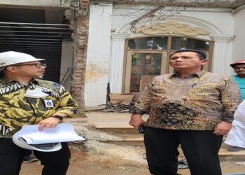 Gubernur Ansar Tinjau Proses Pembangunan Rumah Singgah di Jakarta