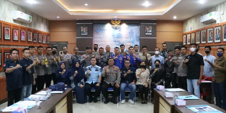 Cegah Perdagangan Orang Jalur PMI Non Prosedural, Polres Karimun Adakan Sosialisasi