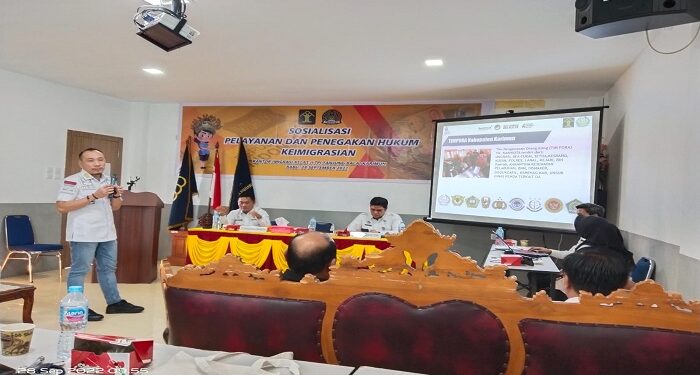Imigrasi Kelas II Karimun Adakan Sosialisasi Pelayanan dan Penegakan Hukum