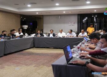 Sekda Adi Hadiri Rapat Forum Penataan Ruang Bersama PT Timah