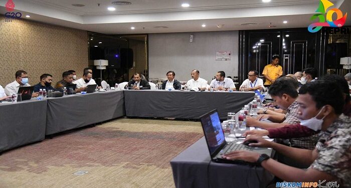 Sekda Adi Hadiri Rapat Forum Penataan Ruang Bersama PT Timah