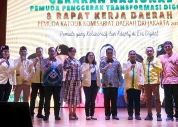 Seminar Gerakan Nasional Pemuda Penggerak Transformasi Digital dan Rakerda Pemuda Katolik Jakarta dibuka Wakil Gubernur