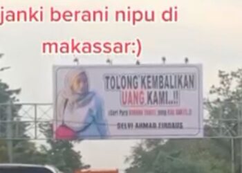 Tertipu Biaya Murah ke Luar Negeri, Korban Pasang Foto Pemilik Travel di Baliho Besar