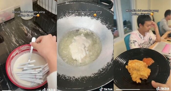 Viral! Istri Goreng Rokok Pakai Tepung, Kesal Gegara Suami Hobi Merokok