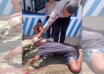 Hindari Razia, Bocah Pura – pura Kesurupan Hingga Viral si Media Sosial
