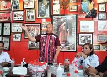 Bupati Nikson Nababan Bangga Taput Dipilih SMSI Tujuan Ekspedisi Geopark Kaldera Toba HPN 2023