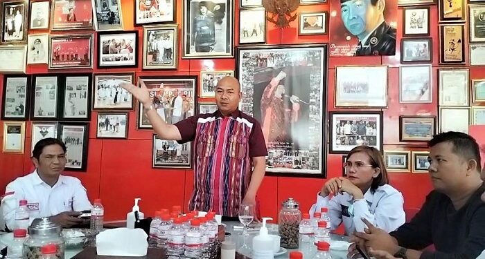 Bupati Nikson Nababan Bangga Taput Dipilih SMSI Tujuan Ekspedisi Geopark Kaldera Toba HPN 2023